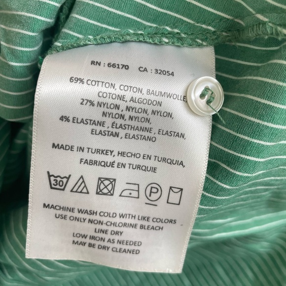 Anthropologie Maeve Katherine Knotted Striped Blouse - Picture 10 of 10